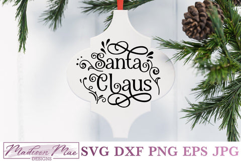 Arabesque Tile Christmas Ornament Bundle Vol 1 SVG Madison Mae Designs 