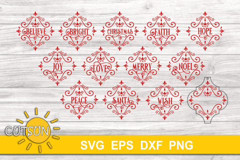 Arabesque Tile Ornament bundle SVG PNG EPS DXF SVG CutsunSVG 