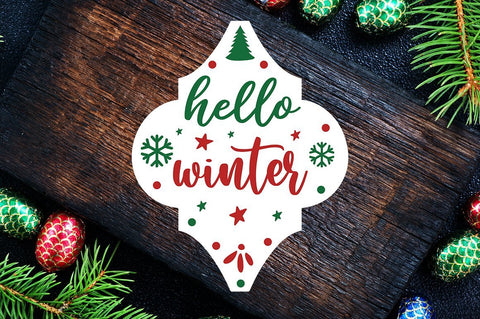 Arabesques Tile Ornament SVG Bundle.Merry Christmas, Monogram, Ornament SVGs, SVG Designangry 