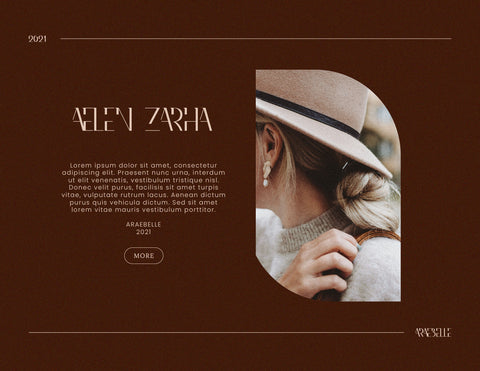 Araebelle Modern Serif Typeface Font inferno.studio3 