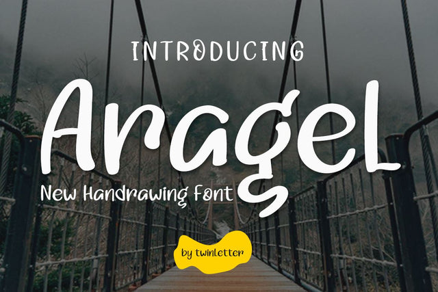 Aragel Font twinletter 