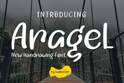 Aragel Font twinletter 