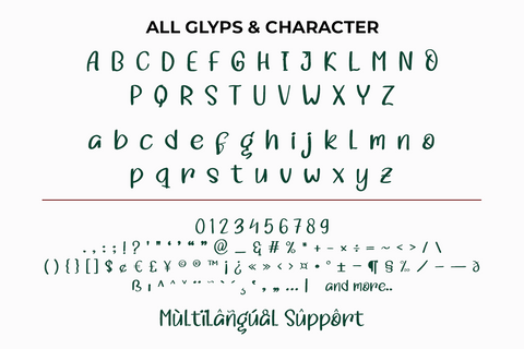 Aragel Font twinletter 