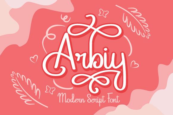Arbiy Font eknojistudio99