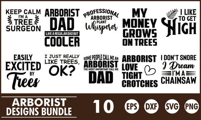 Arborist SVG Designs Bundle SVG PatternFeed8 