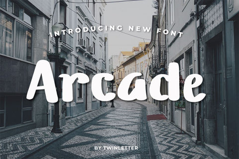 Arcade Font twinletter 