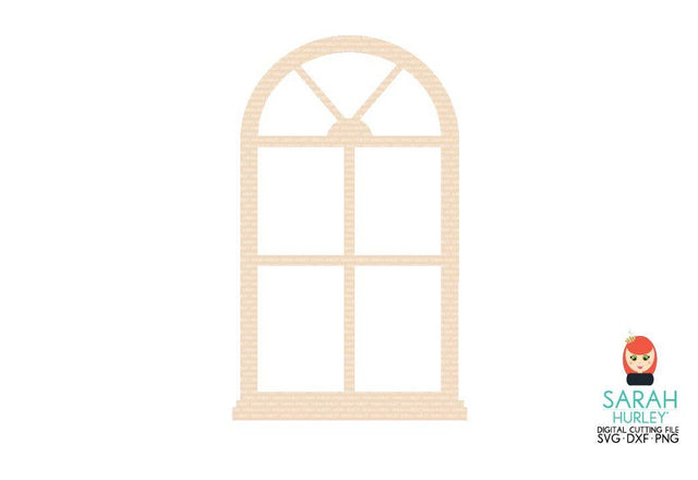 Arched Window SVG Sarah Hurley 