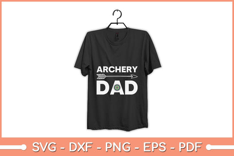 Archery Dad Arrow Target Svg Cutting File SVG Helal 