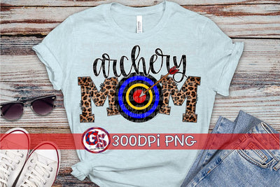 Archery Mom PNG for Sublimation Sublimation Greedy Stitches 