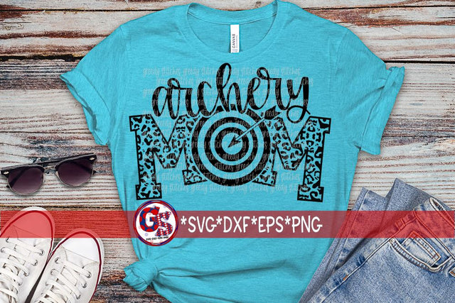 Archery Mom SVG DXF EPS PNG SVG Greedy Stitches 