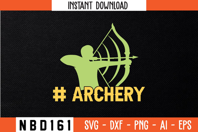 # ARCHERY Svg Design SVG Nbd161 