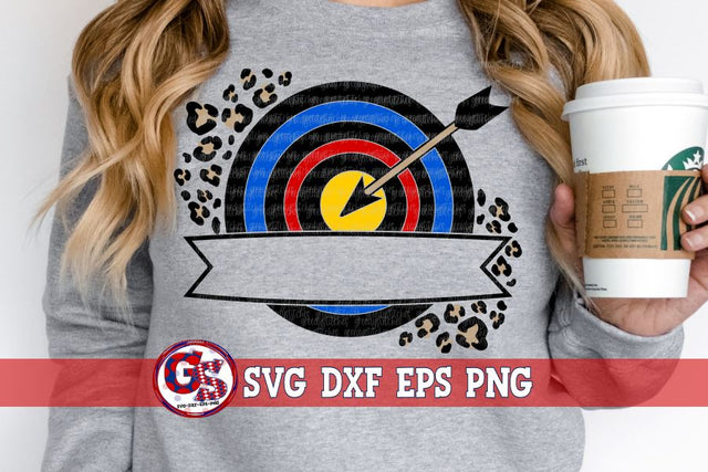 Archery SVG DXF EPS PNG SVG Greedy Stitches 