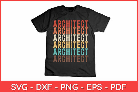 Architect Architecture Retro Svg Design SVG artprintfile 