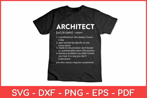 Architect Definition Funny Architects Svg Design SVG artprintfile 