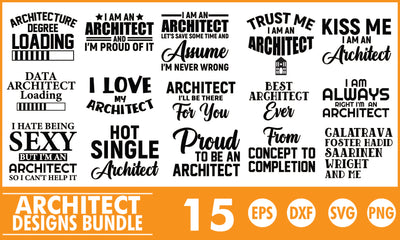 Architect SVG Designs Bundle SVG PatternFeed8 
