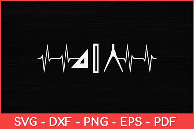 Architecture Tools Heartbeat Funny Architect Svg Design SVG artprintfile 