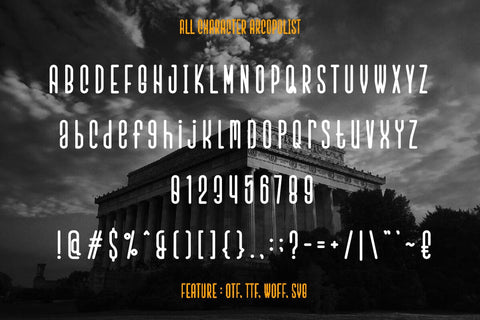 Arcopolist - condensed Sans Typeface Font Masyafi Studio 