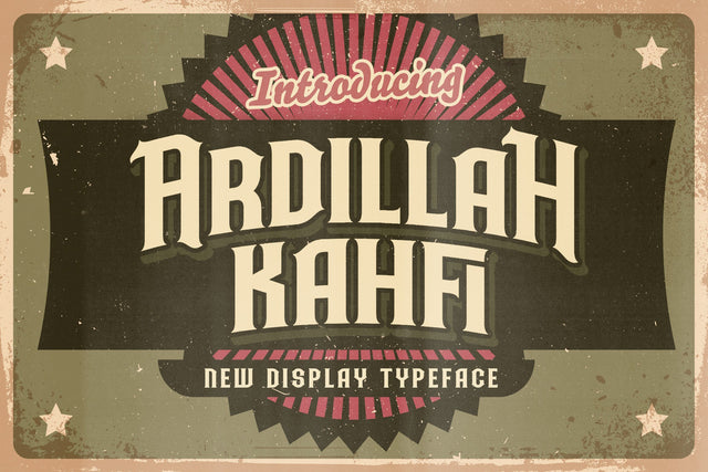 Ardilah Kafi - Victorian Decorative Font Font StringLabs 