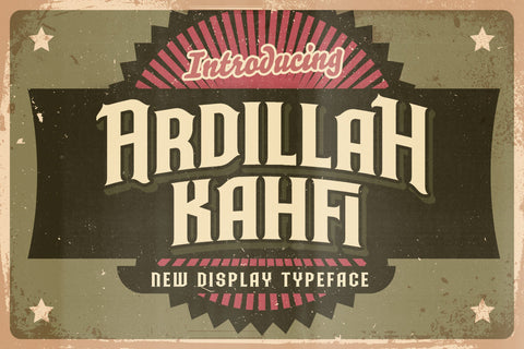 Ardilah Kafi - Victorian Decorative Font Font StringLabs 