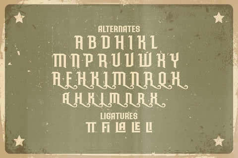 Ardilah Kafi - Victorian Decorative Font Font StringLabs 