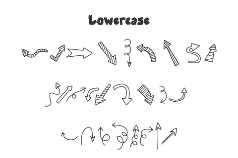 Ardot - Cute Doodle Dingbat Font Masyafi Studio 
