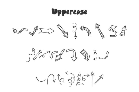 Ardot - Cute Doodle Dingbat Font Masyafi Studio 