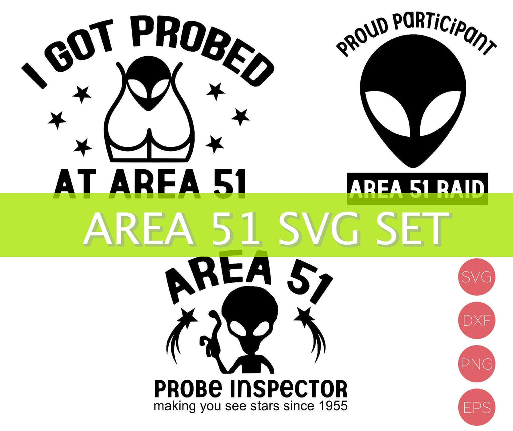 Area 51 SVG Designs Mini-Set - So Fontsy