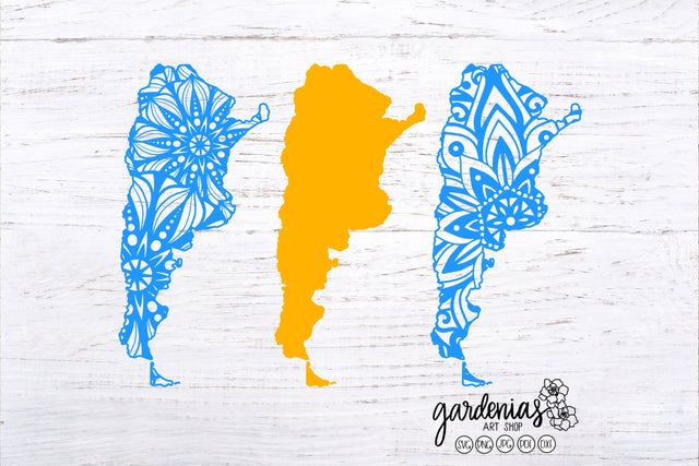 Argentina Mandala SVG SVG Gardenias Art Shop 