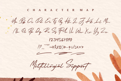 Arista Signature Font Letterena Studios 