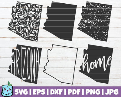 Arizona State SVG MintyMarshmallows 