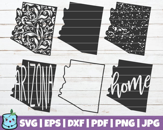 Arizona State SVG MintyMarshmallows 