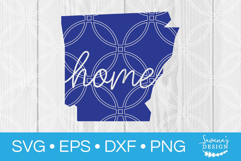 Arkansas State with Home SVG SavanasDesign 