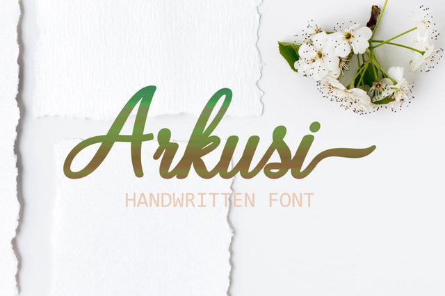 Arkusi Font gatype 