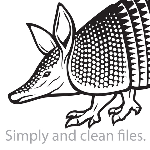 Armadillo animal SVG TribaliumArtSF 