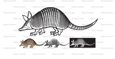 Armadillo animal SVG TribaliumArtSF 