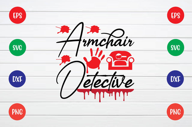armchair detective svg SVG sk.swapon Roy 