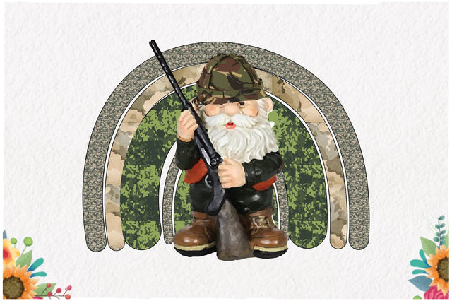 Army Gnome Sublimation Sublimation Jagonath Roy 