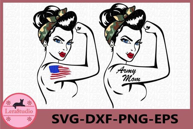 Army Mom Svg SVG Lerastudio 