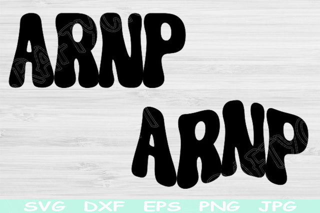 ARNP Svg, Nurse Svg, Nurse Practitioner Svg Dxf, Png Instant Digital Download Design Svg For Cricut, Glowforge Silhouette Vector Sublimation SVG TiffsCraftyCreations 