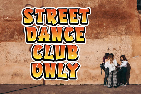 Arogun - Display Graffiti Style Font Font twinletter 