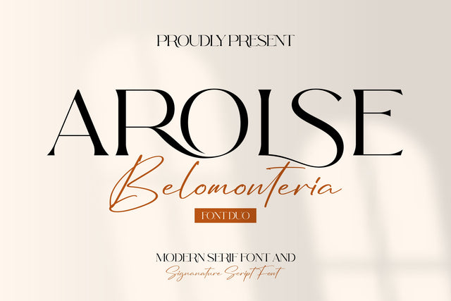 Arolse Belmonteria Typeface Font Storytype Studio 