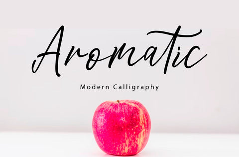 Aromatic Font Yuby 