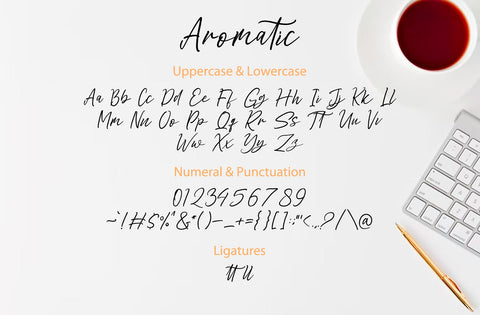 Aromatic Font Yuby 