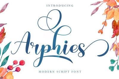 Arphies Font Muhajir 