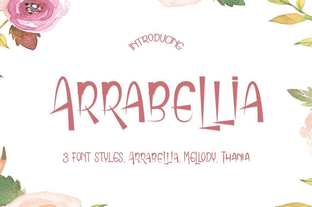 Arrabellia Family Font PolemStudio 