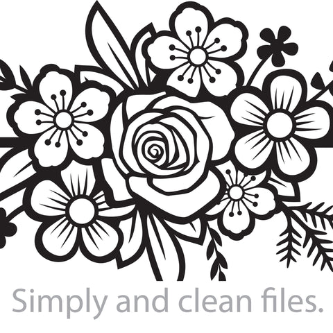 Arrow and flowers (Boho style) SVG TribaliumArtSF 