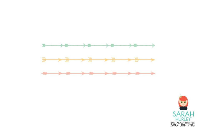 Arrow Borders SVG Sarah Hurley 