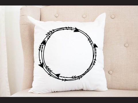 Arrow Circle Frame Svg SVG Johan Ru designs 