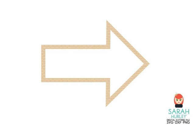 Arrow Frame SVG Sarah Hurley 