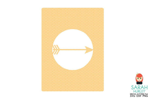 Arrow Journaling Card SVG Sarah Hurley 